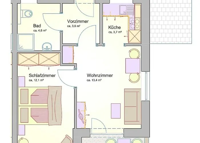 דירה Haus Schmied וויסנסי